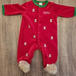 New w/o tags first Christmas onesie